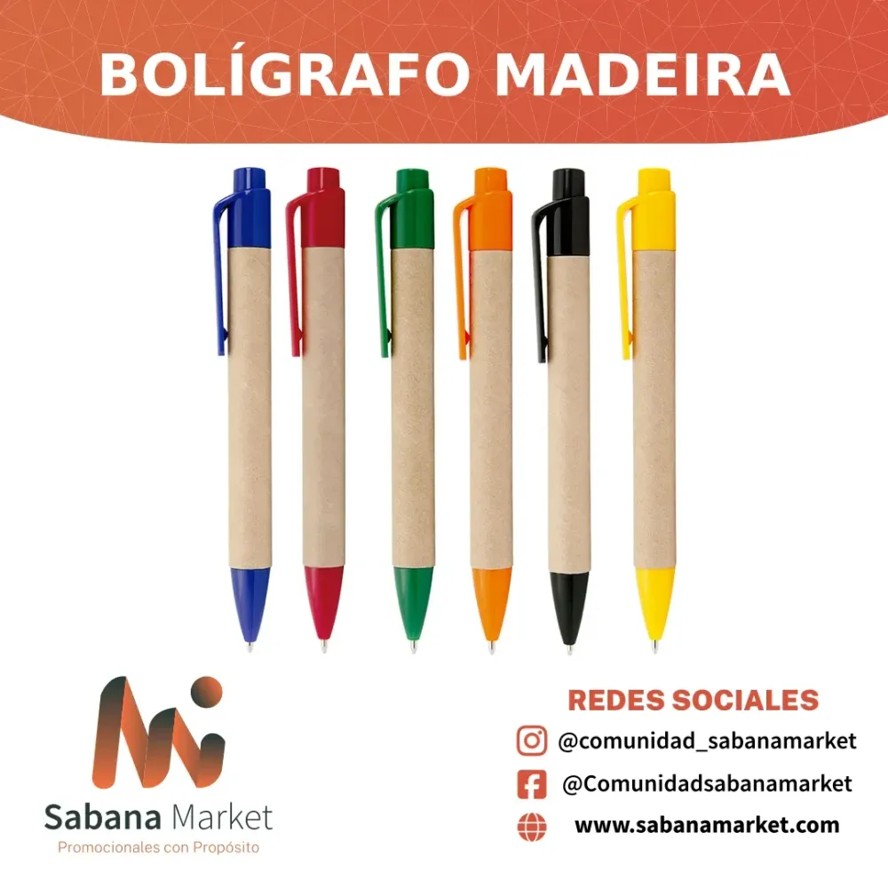 Bolígrafo Madeira