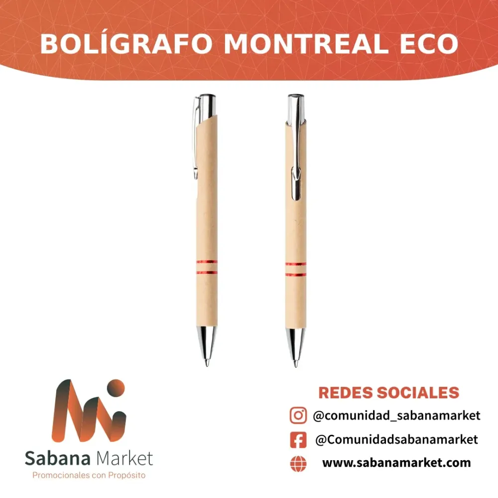 Bolígrafo Montreal Eco
