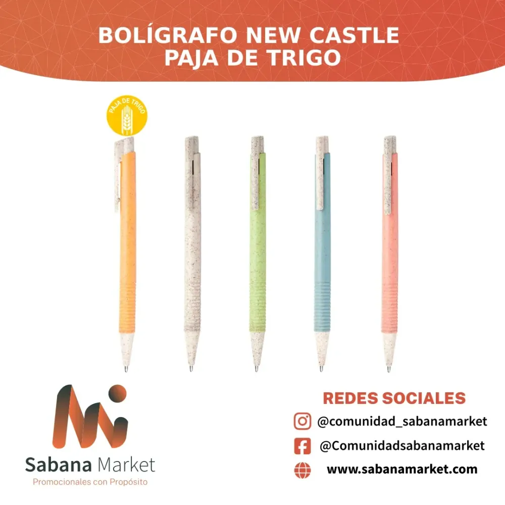 Bolígrafo New Castle Paja de Trigo