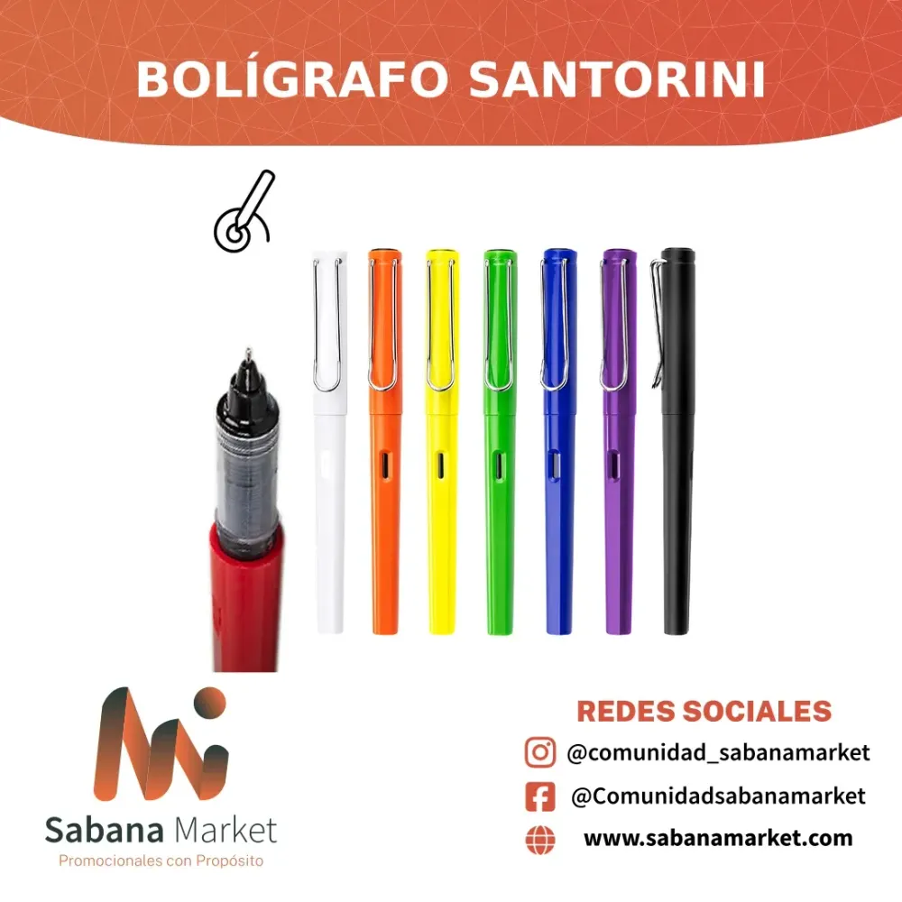 Bolígrafo Santorini