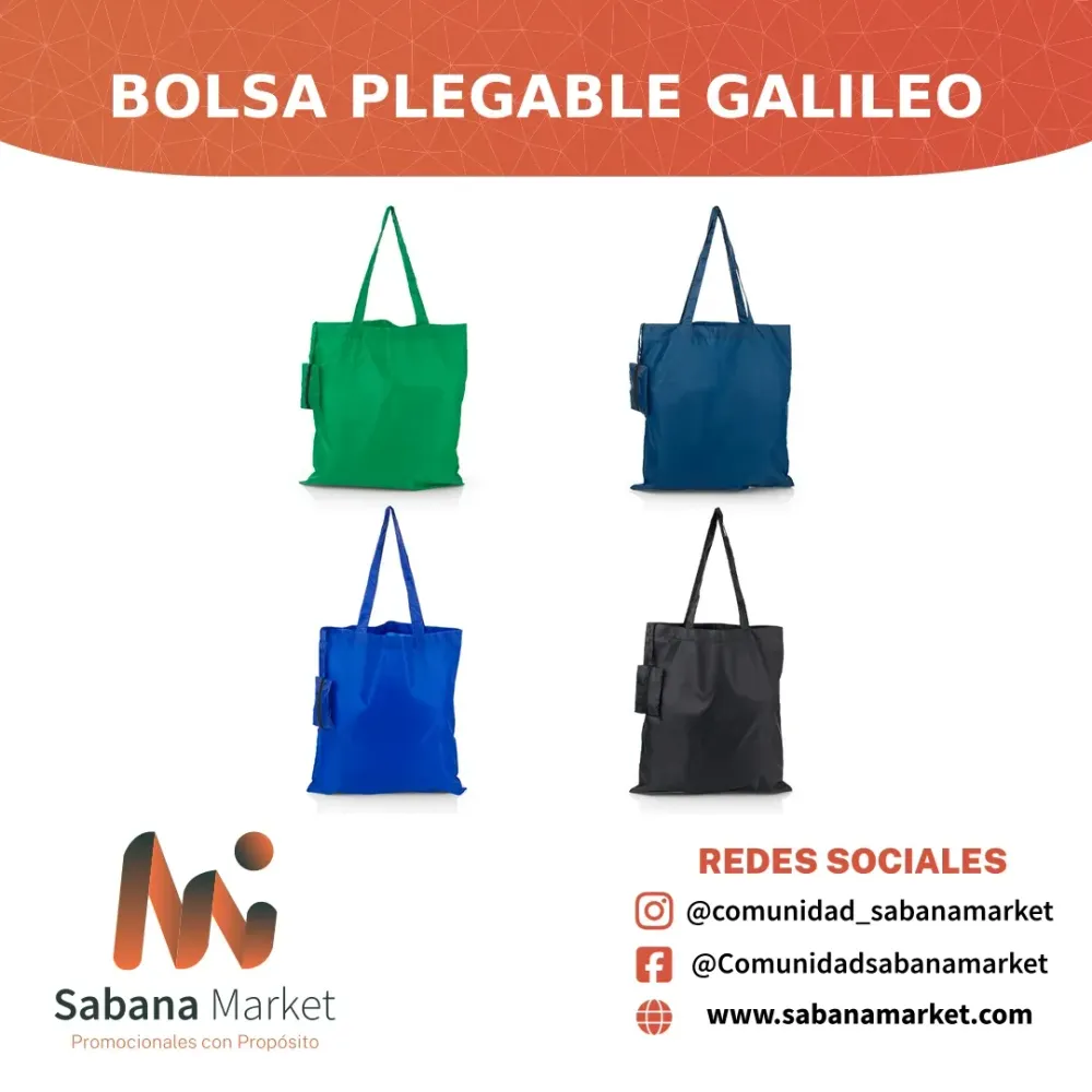 Bolsa Plegable Galileo