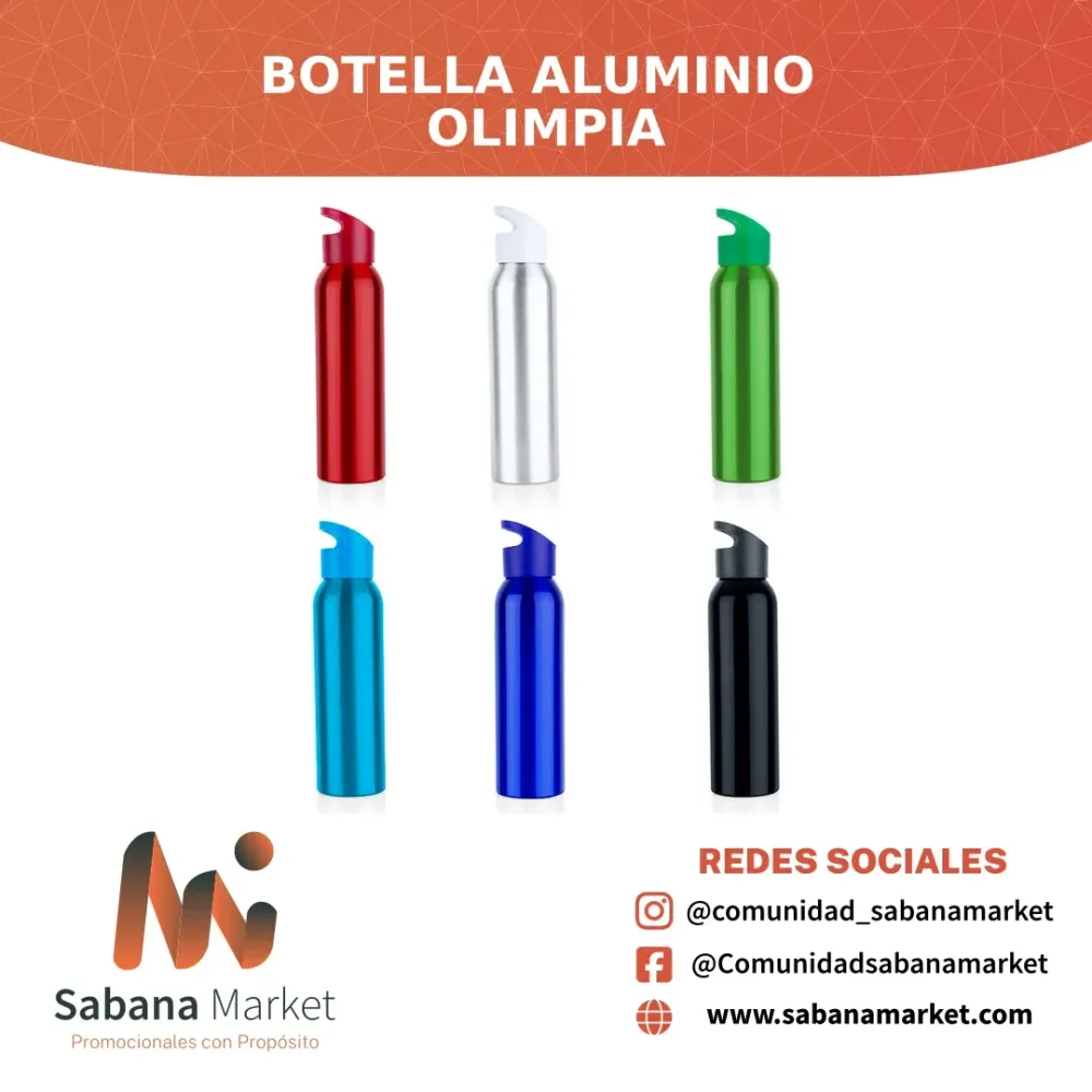 Botella Aluminio Olimpia