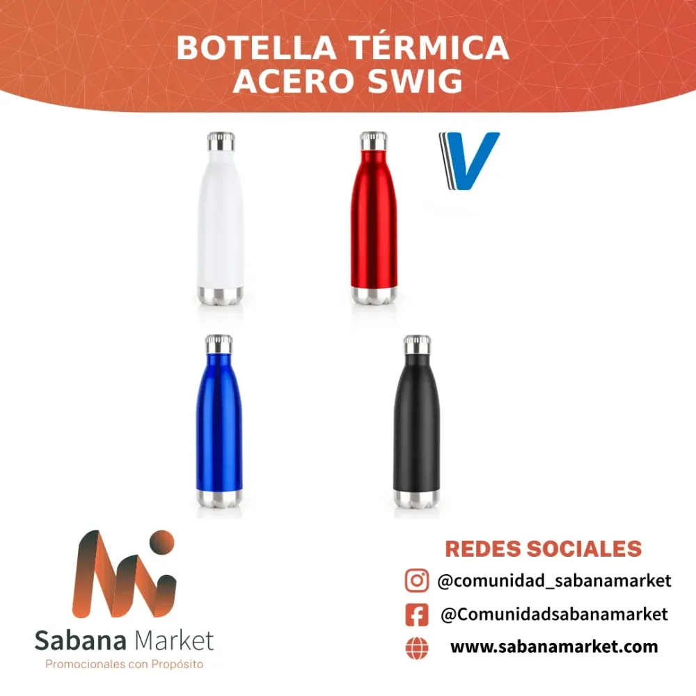 Botella Térmica Acero Swig