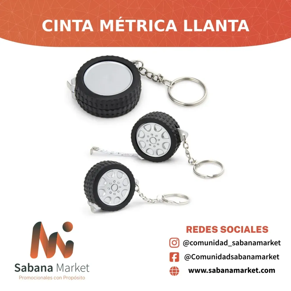 Cinta Métrica Llanta