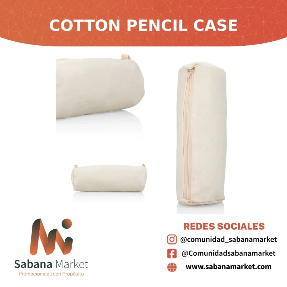 Cotton Pencil Case