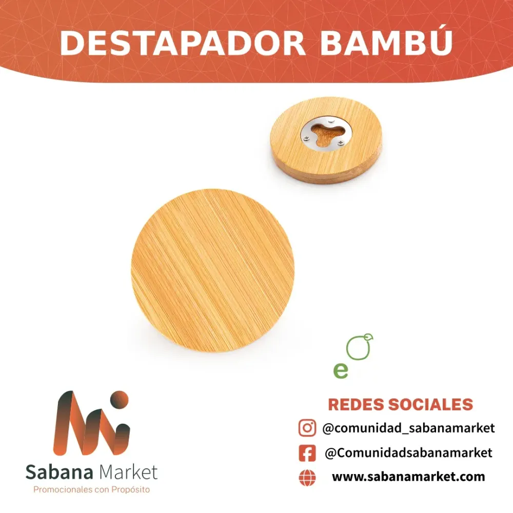 Destapador Bambú