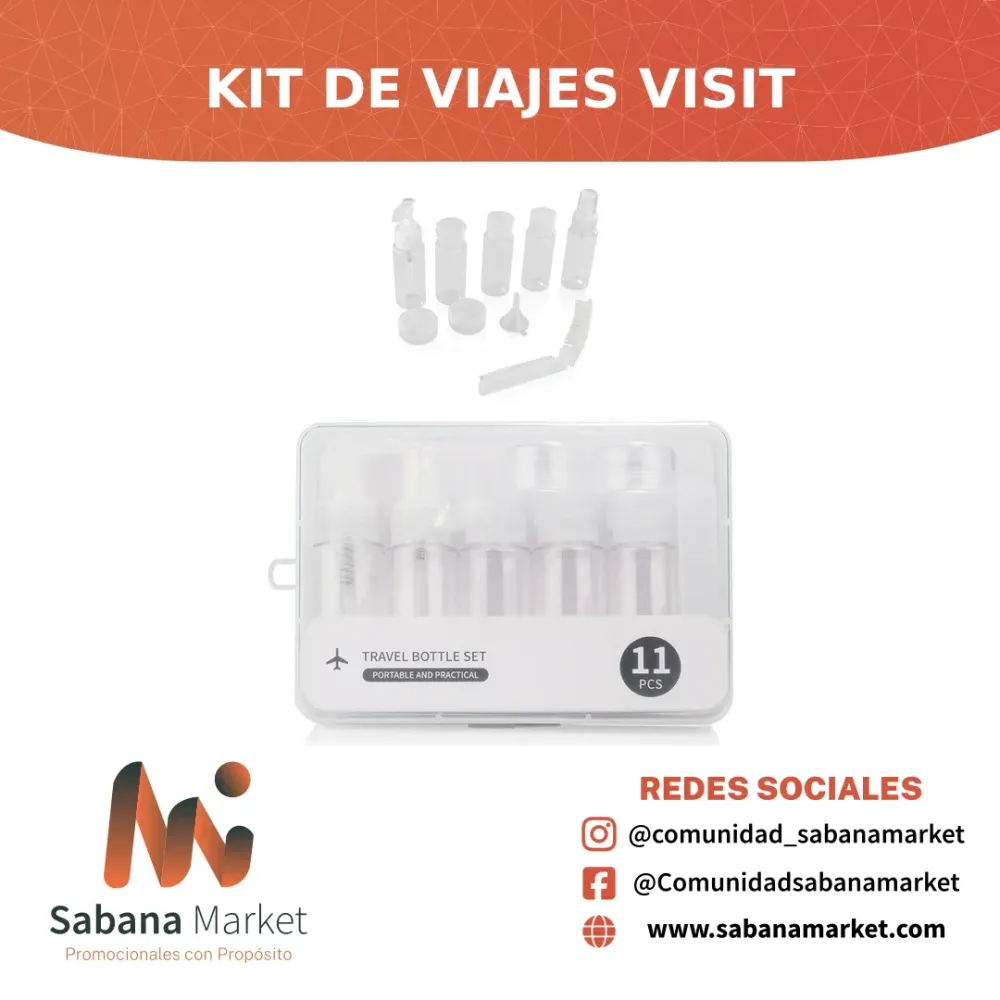 KIT DE VIAJES VISIT
