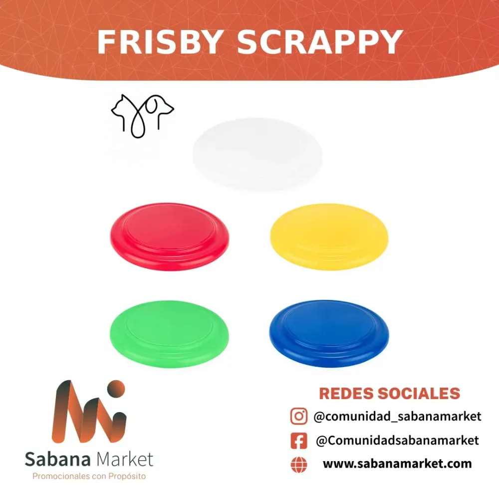 Frisby para Mascotas Scrappy