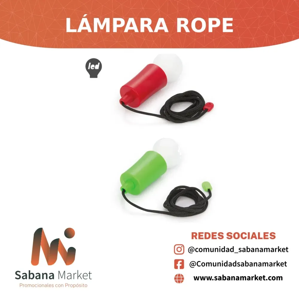 Lámpara Rope