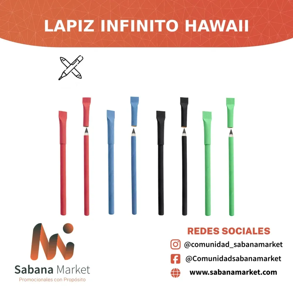 Lapiz Infinito Hawaii