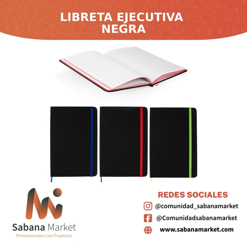 Libreta Ejecutiva Negra