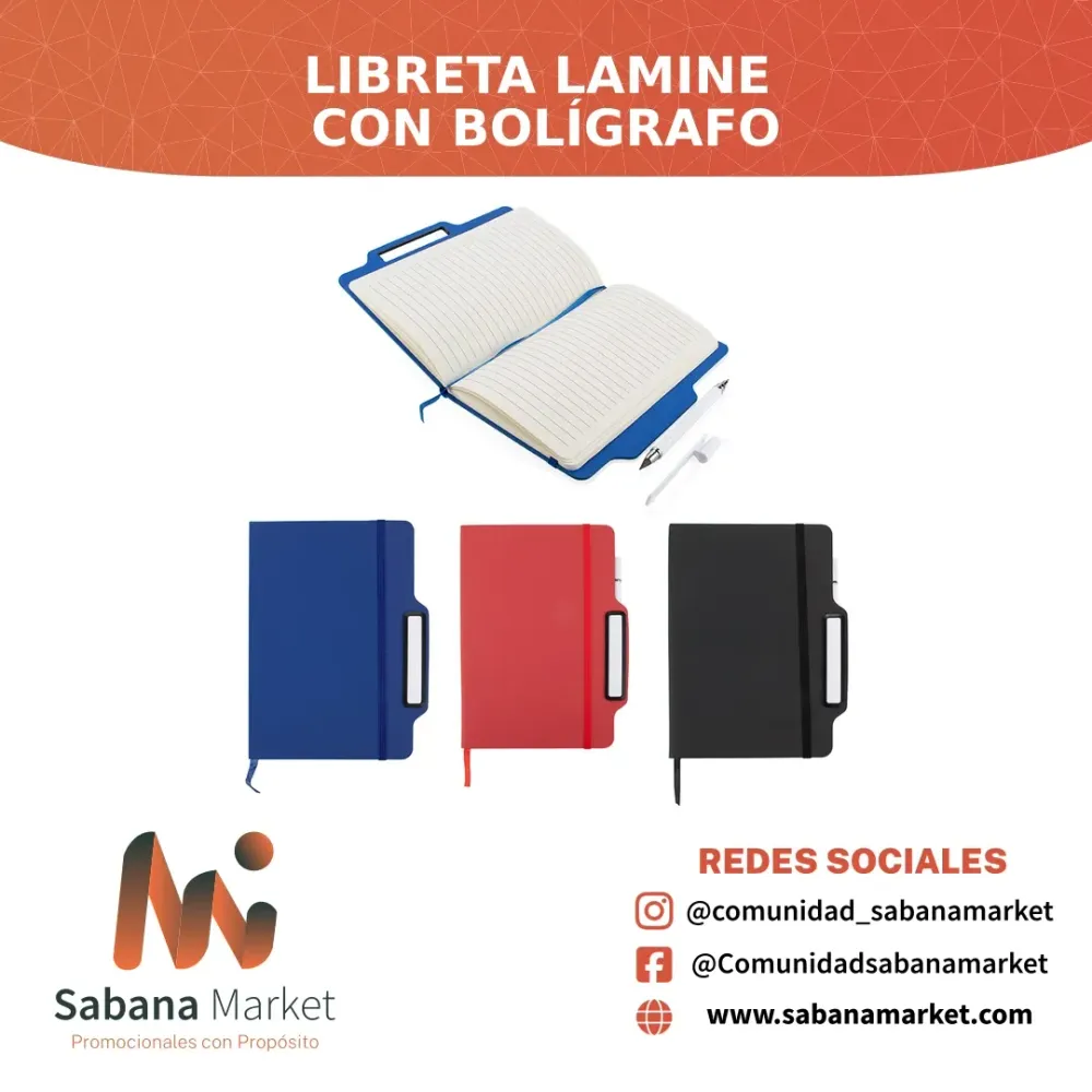 Libreta Lamine con Bolígrafo
