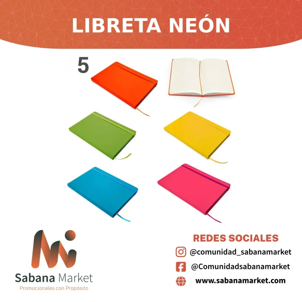 Libreta Neón