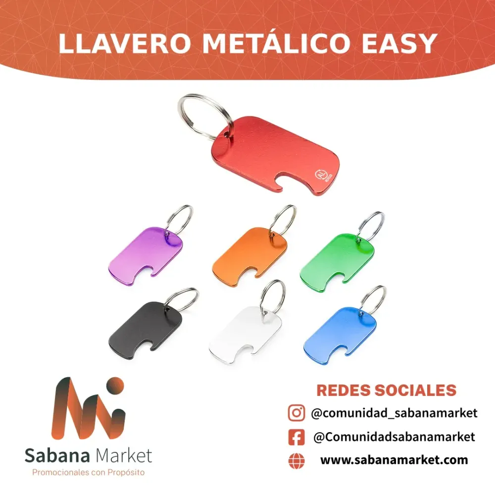 Llavero Metálico Easy