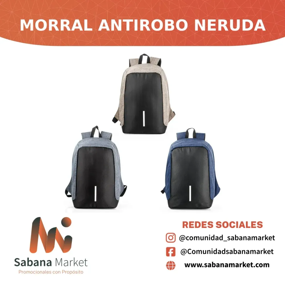 Morral Antirobo Neruda