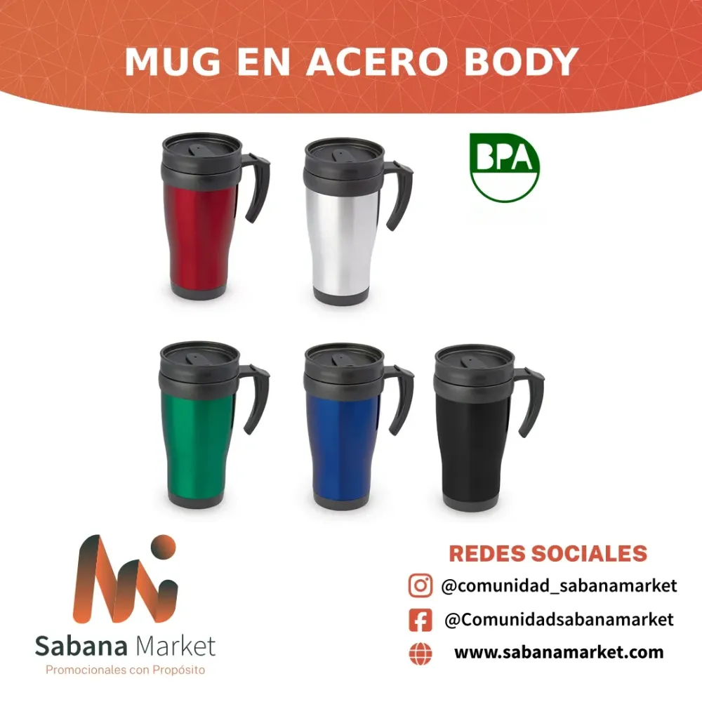 Mug en Acero Body