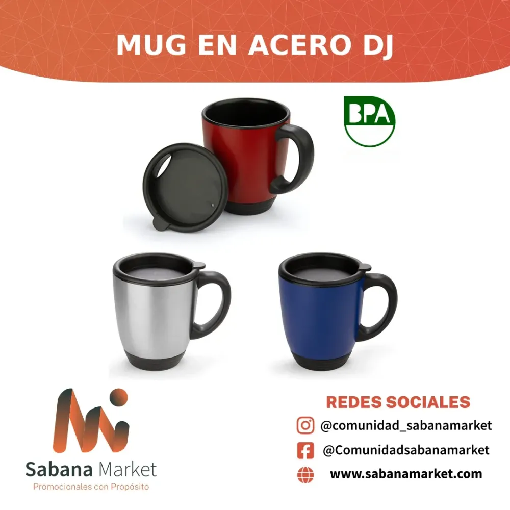 Mug en Acero Dj