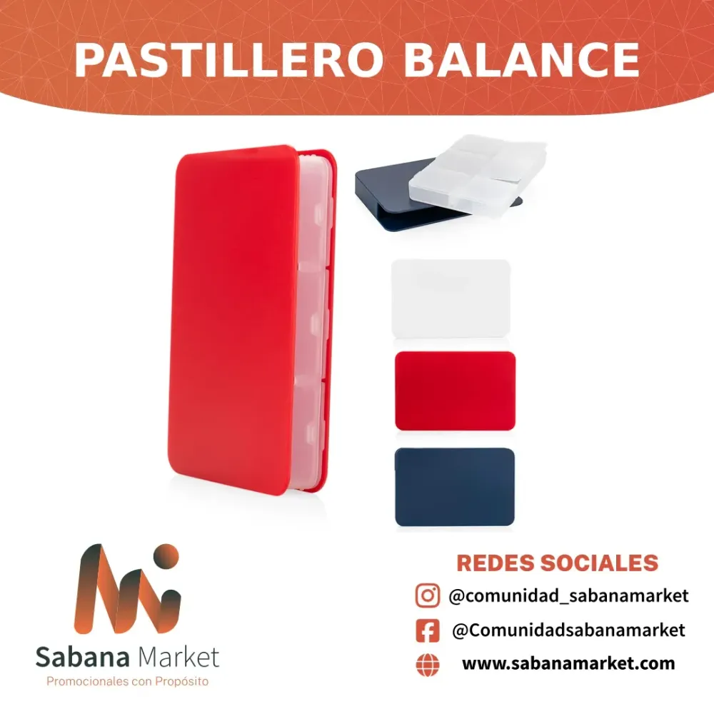 Pastillero Balance