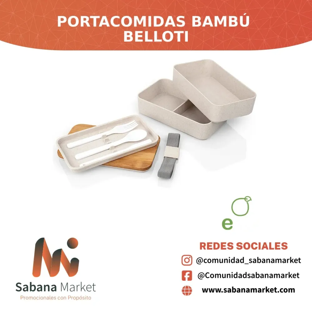 Portacomidas Bambú Belloti