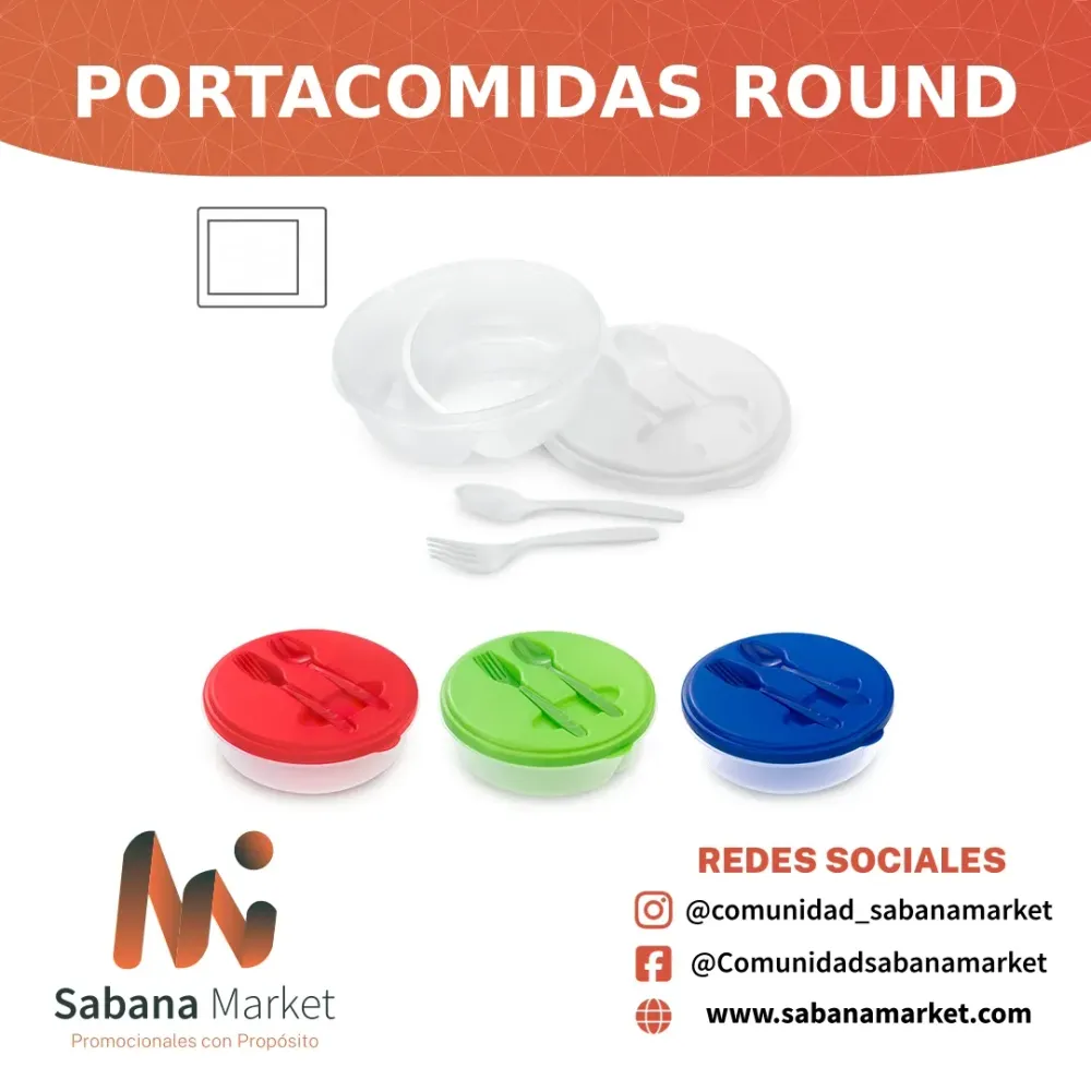 Portacomidas Round