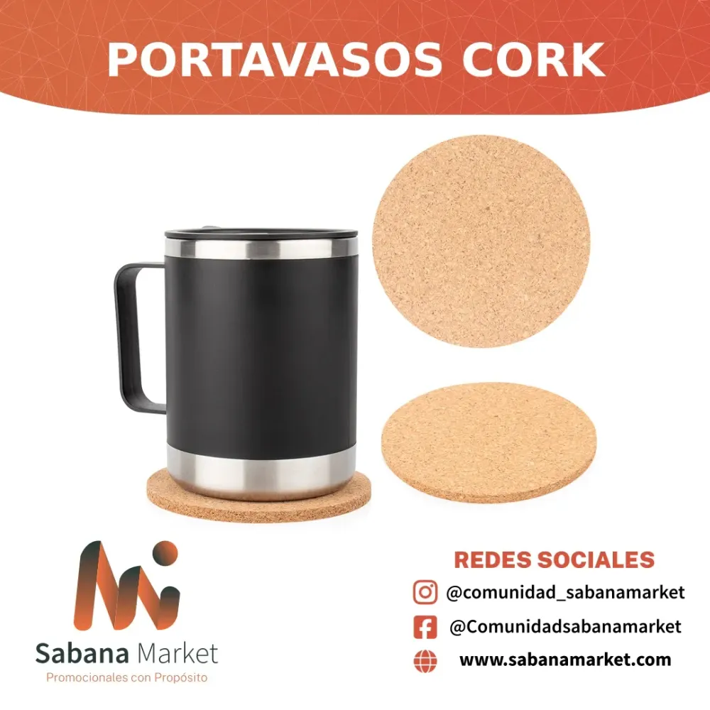 Portavasos Corcho Cork