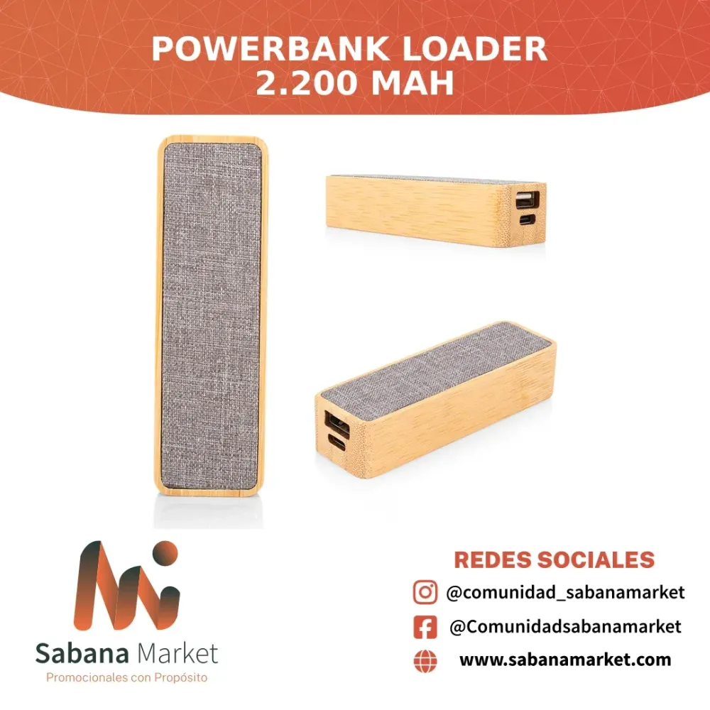 Powerbank Loader 2.200 mAh