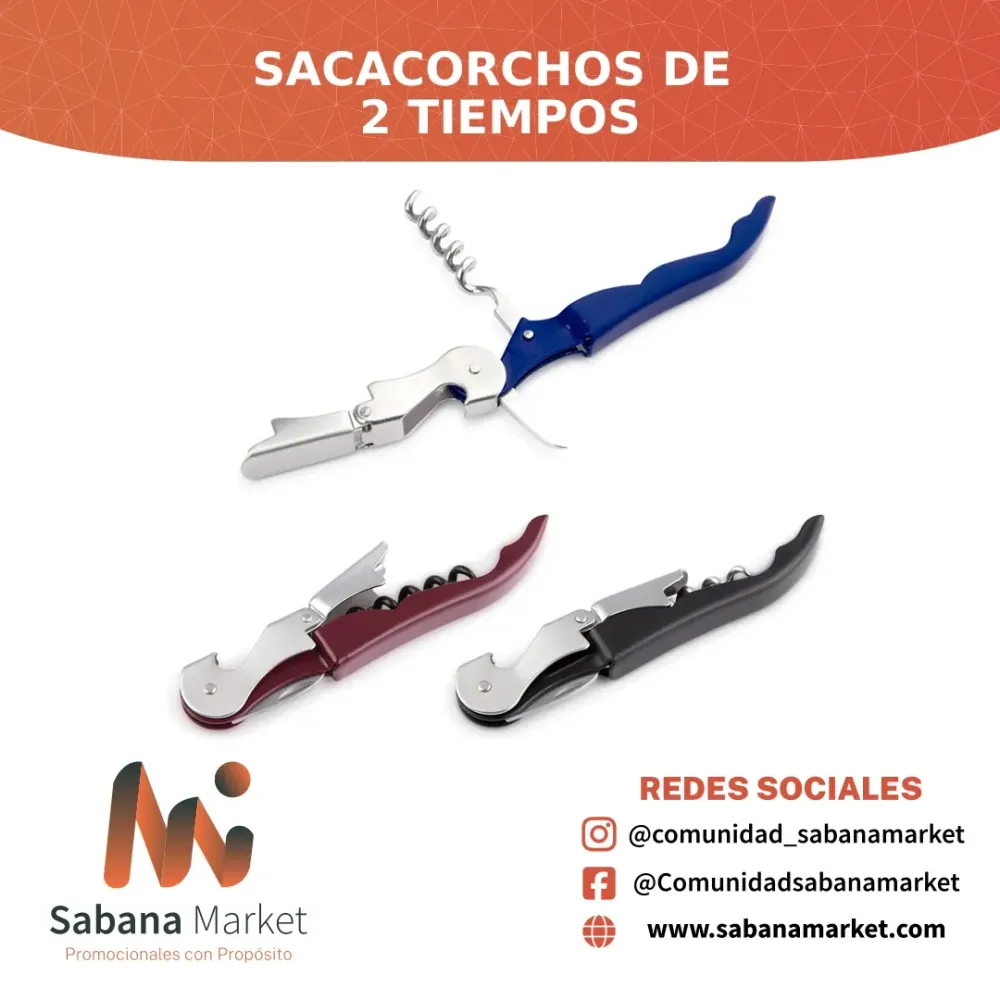 Sacacorchos de 2 Tiempos