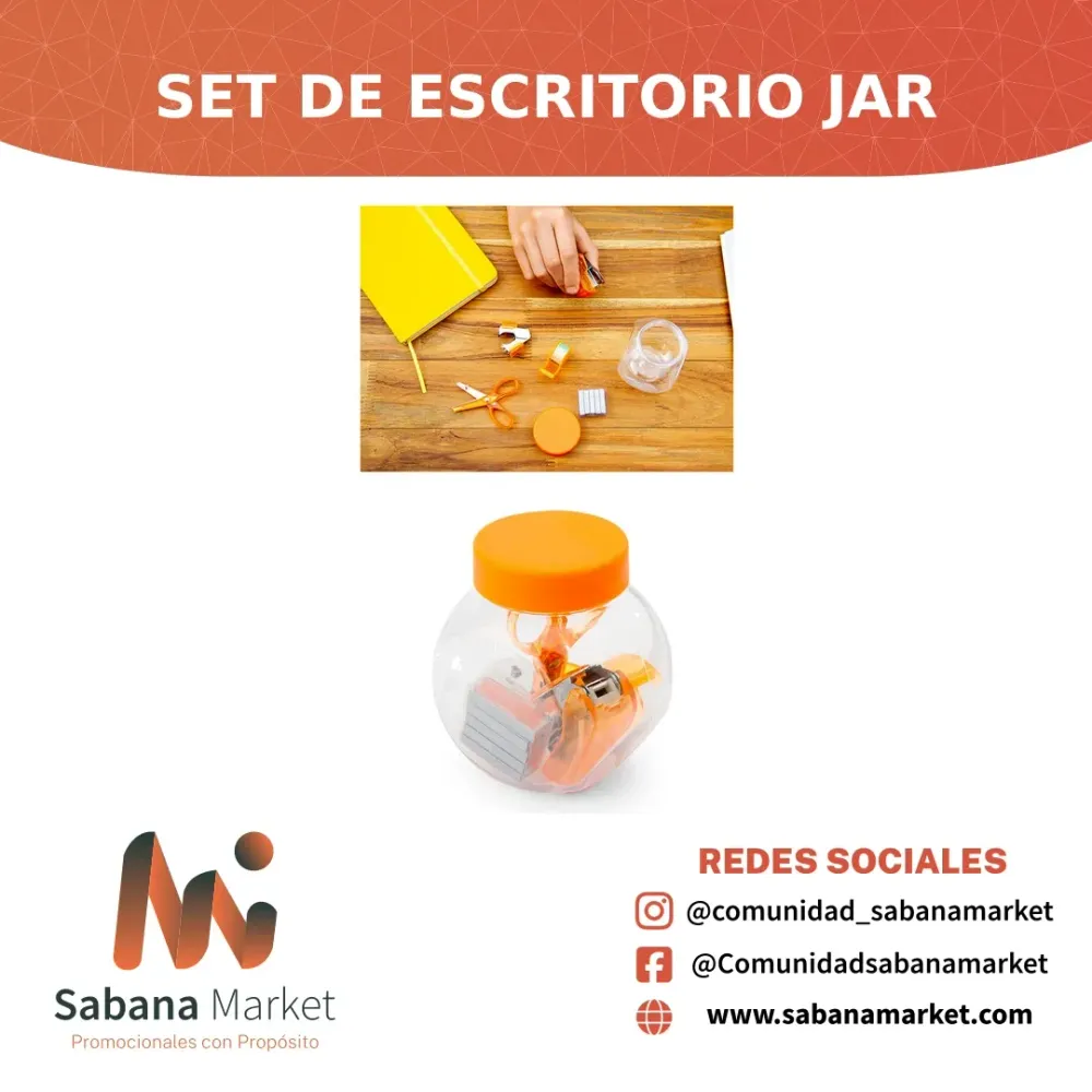 Set De Escritorio Jar
