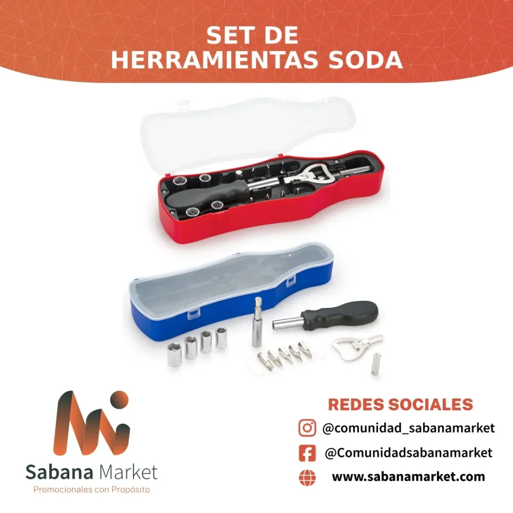 Set de Herramientas Soda