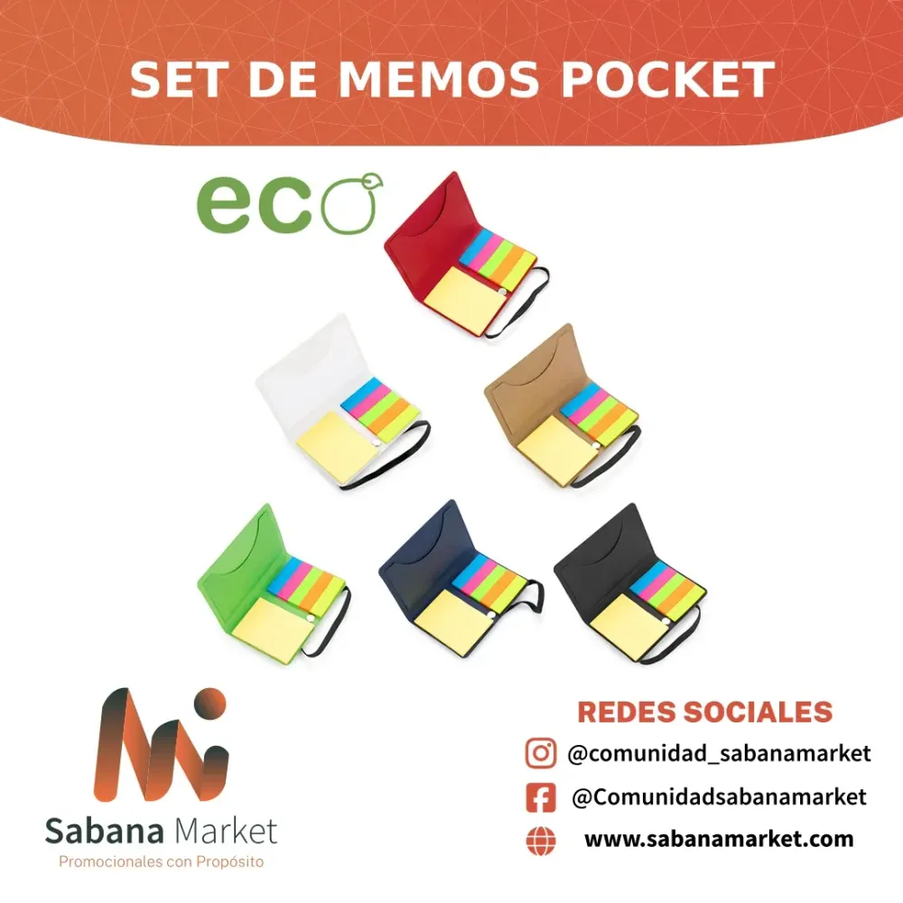 Set de Memos Pocket