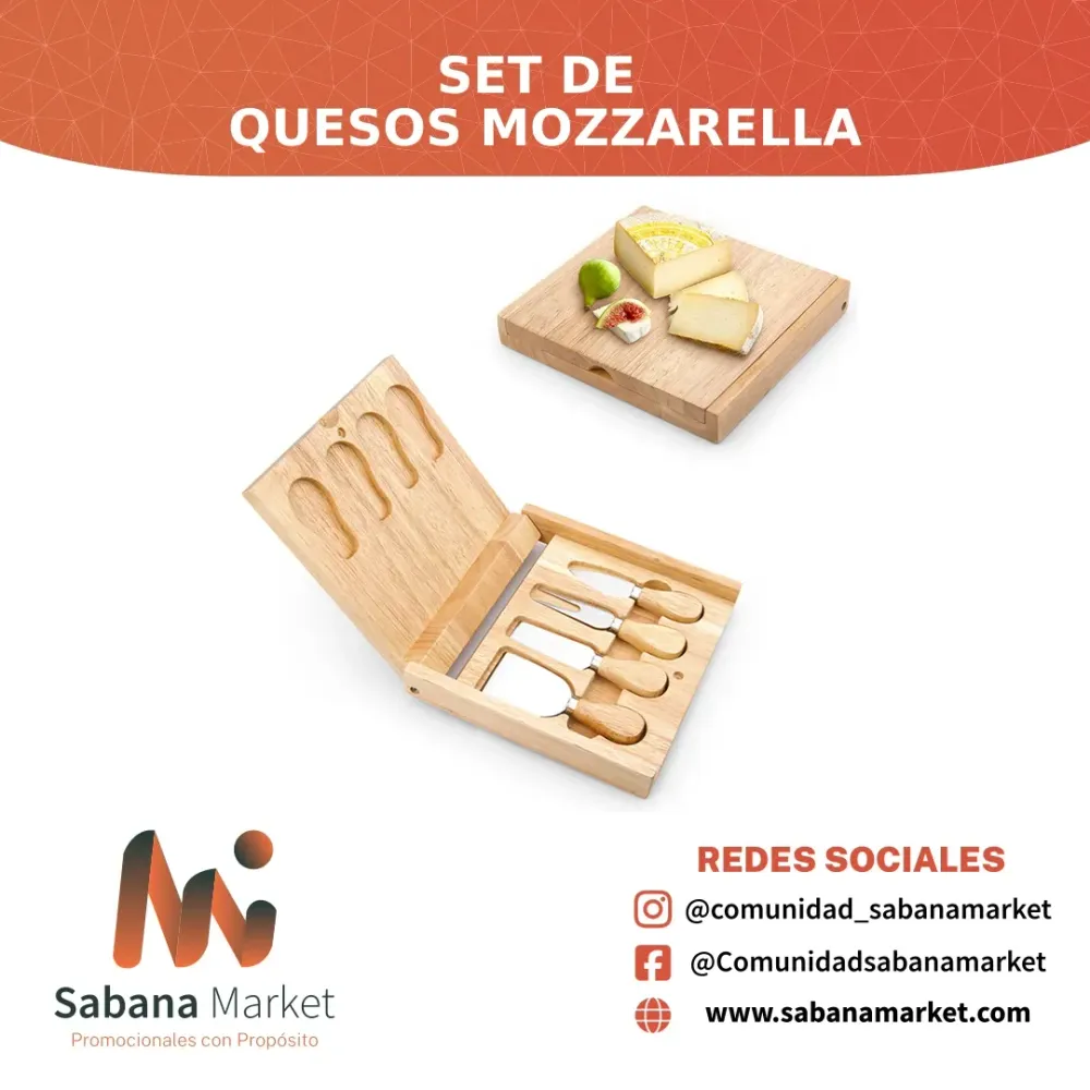 Set de Quesos Mozzarella