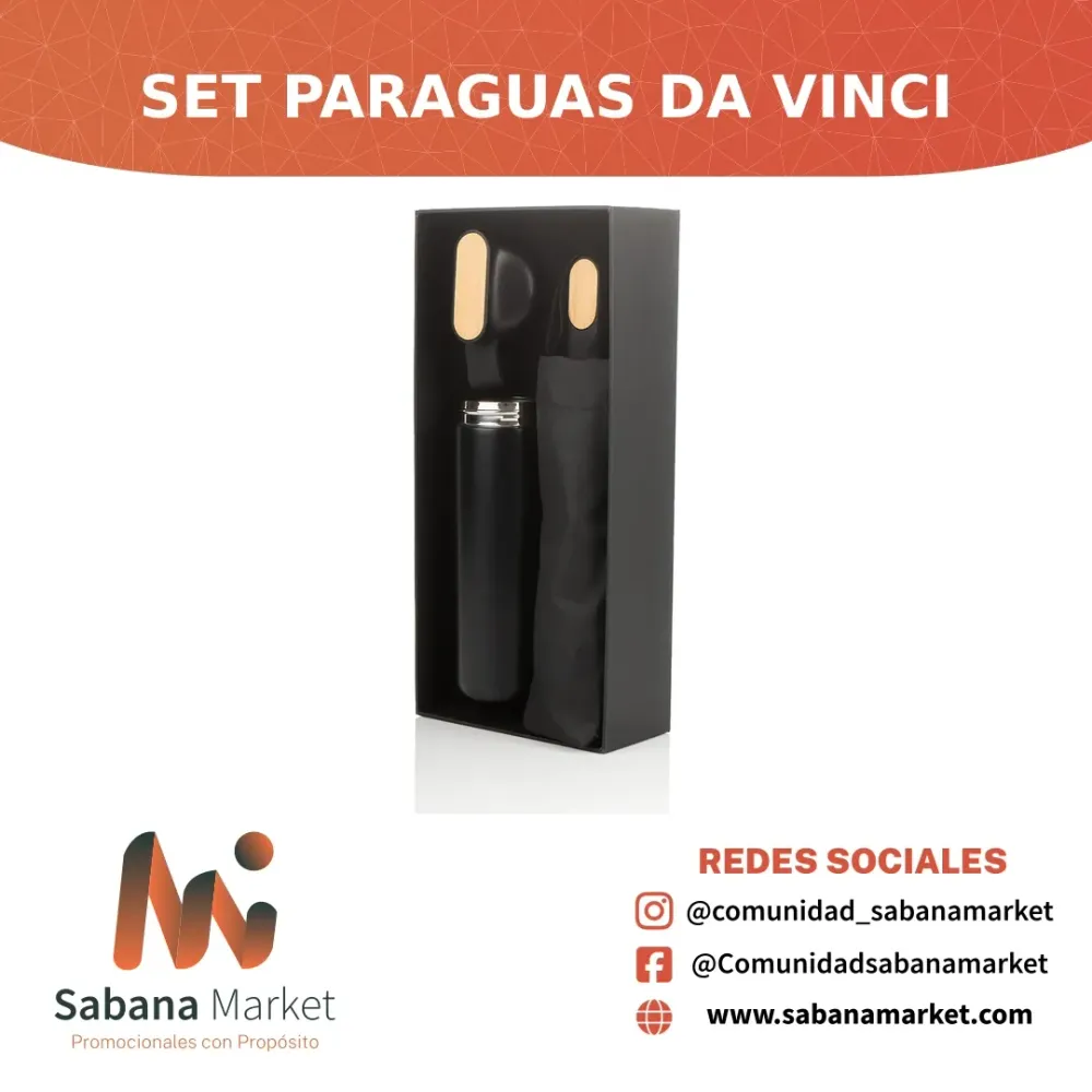 Set Paraguas Da Vinci