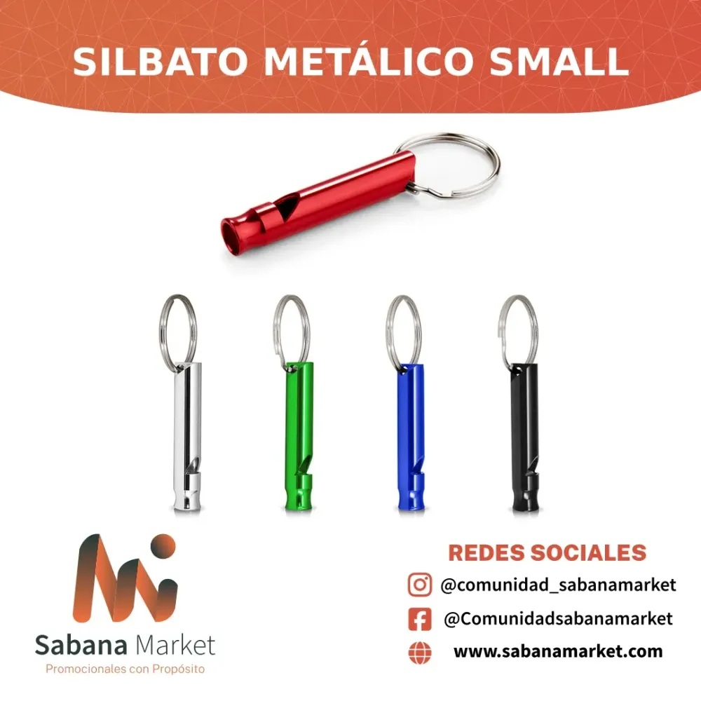 Silbato Metálico Small