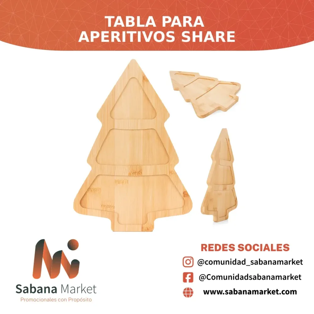 Tabla para Aperitivos Share