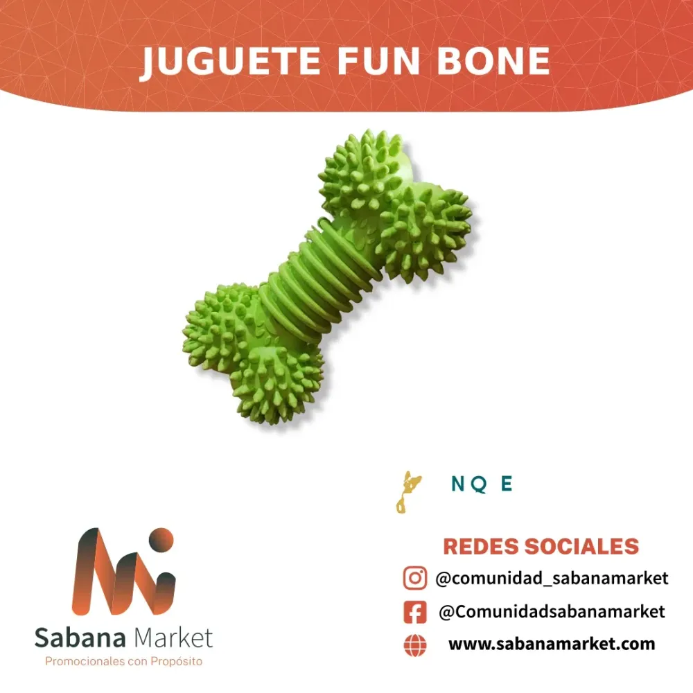 Juguete para Mascota Fun Bone ¡Nuevo!