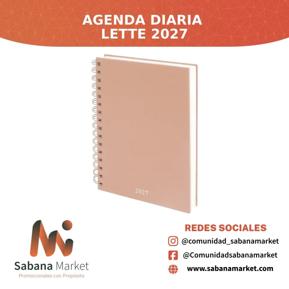 Agenda Diaria Lette 2027