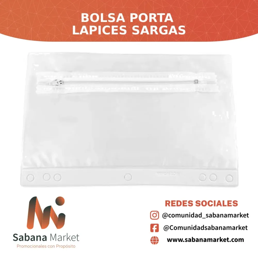 Bolsa Porta Lapices Sargas