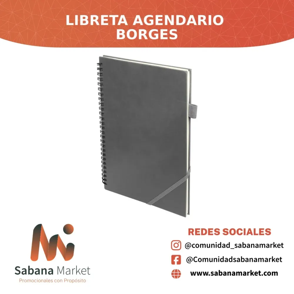 Libreta Agendario Borges