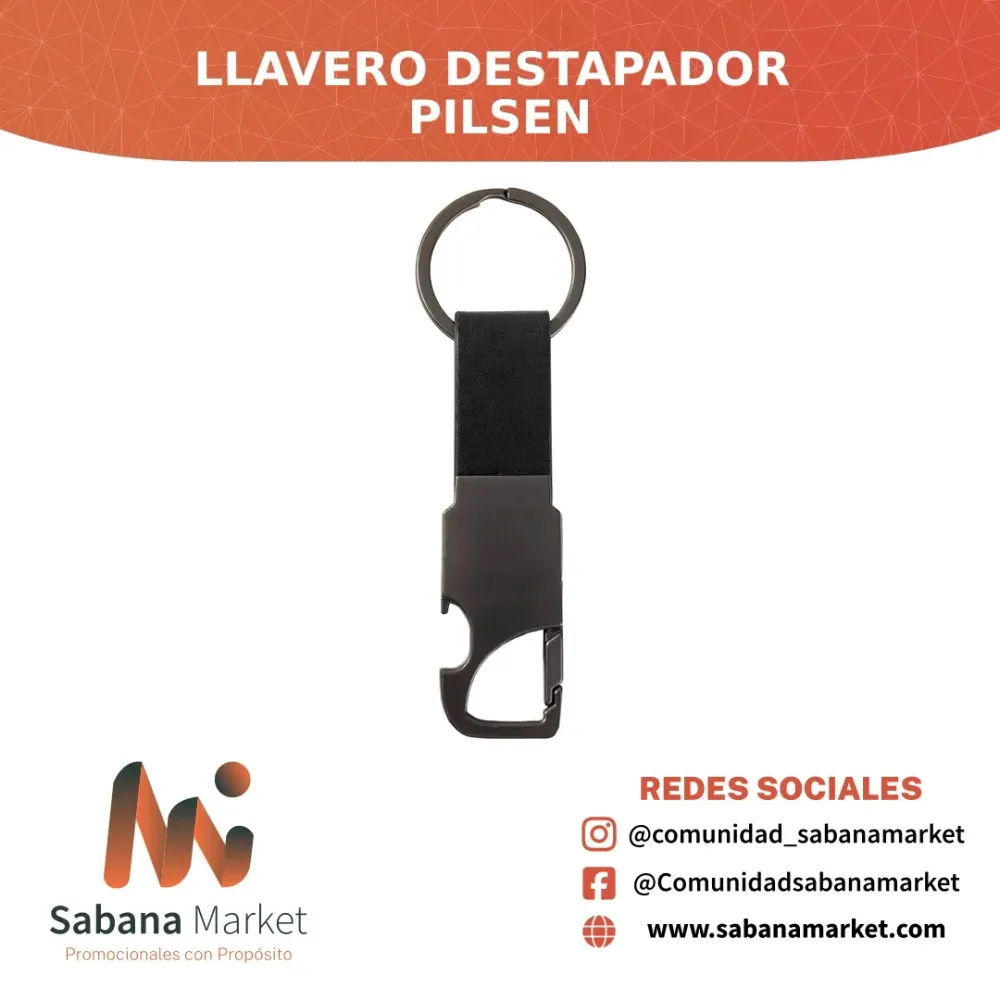 Llavero Destapador Pilsen