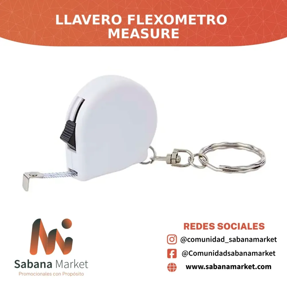 Llavero Flexometro Measure