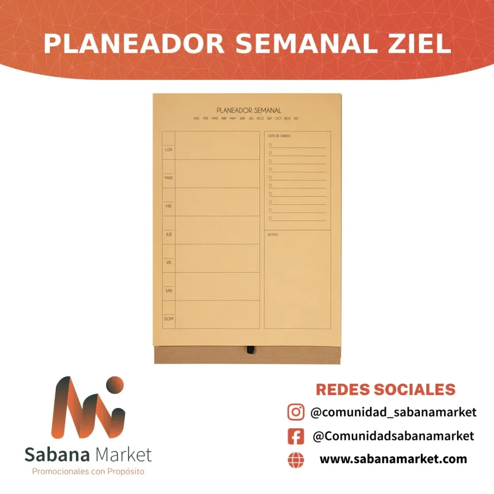 Planeador Semanal Ziel