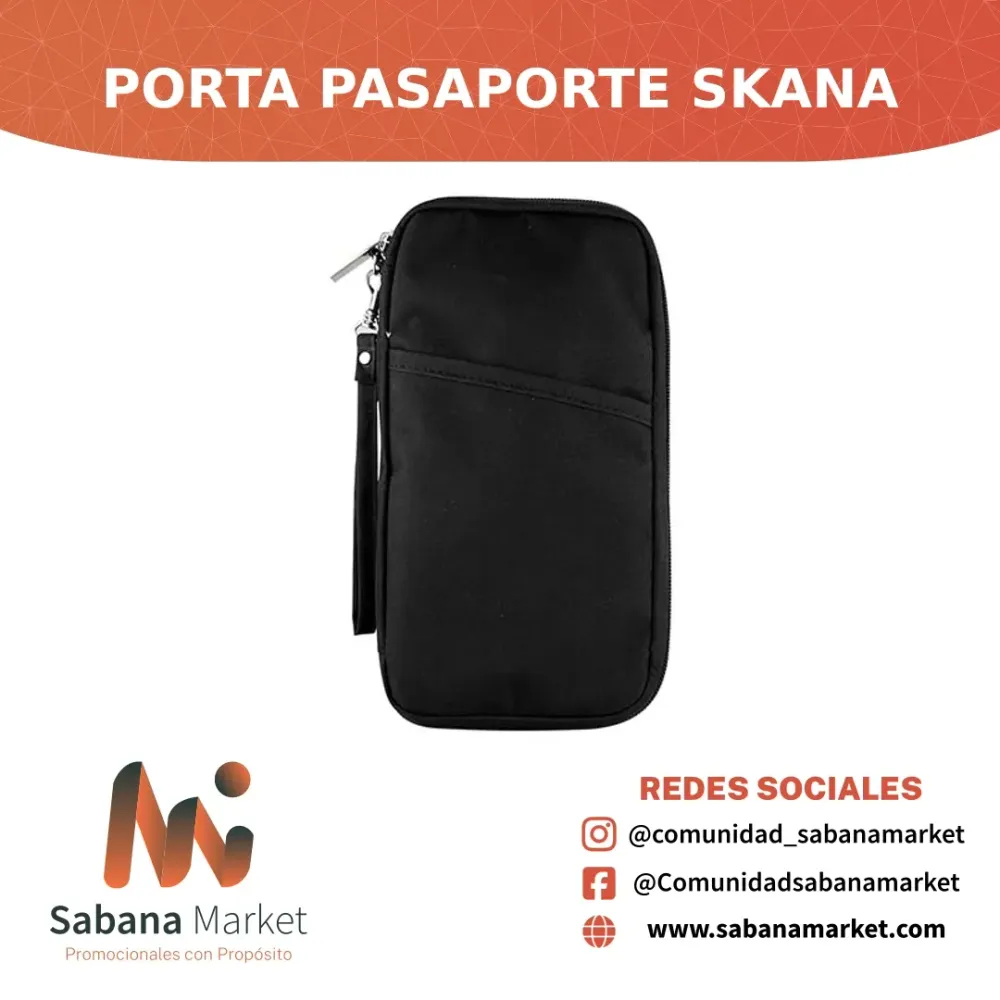 Porta Pasaporte Skana