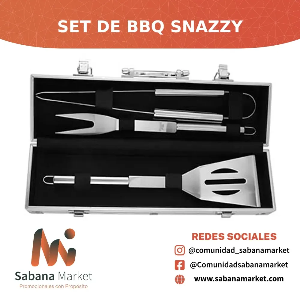 Set de BBQ Snazzy
