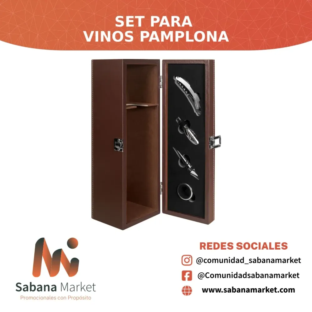 Set para Vinos Pamplona