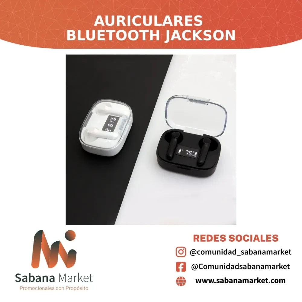 Audífonos Bluetooth "Jackson"
