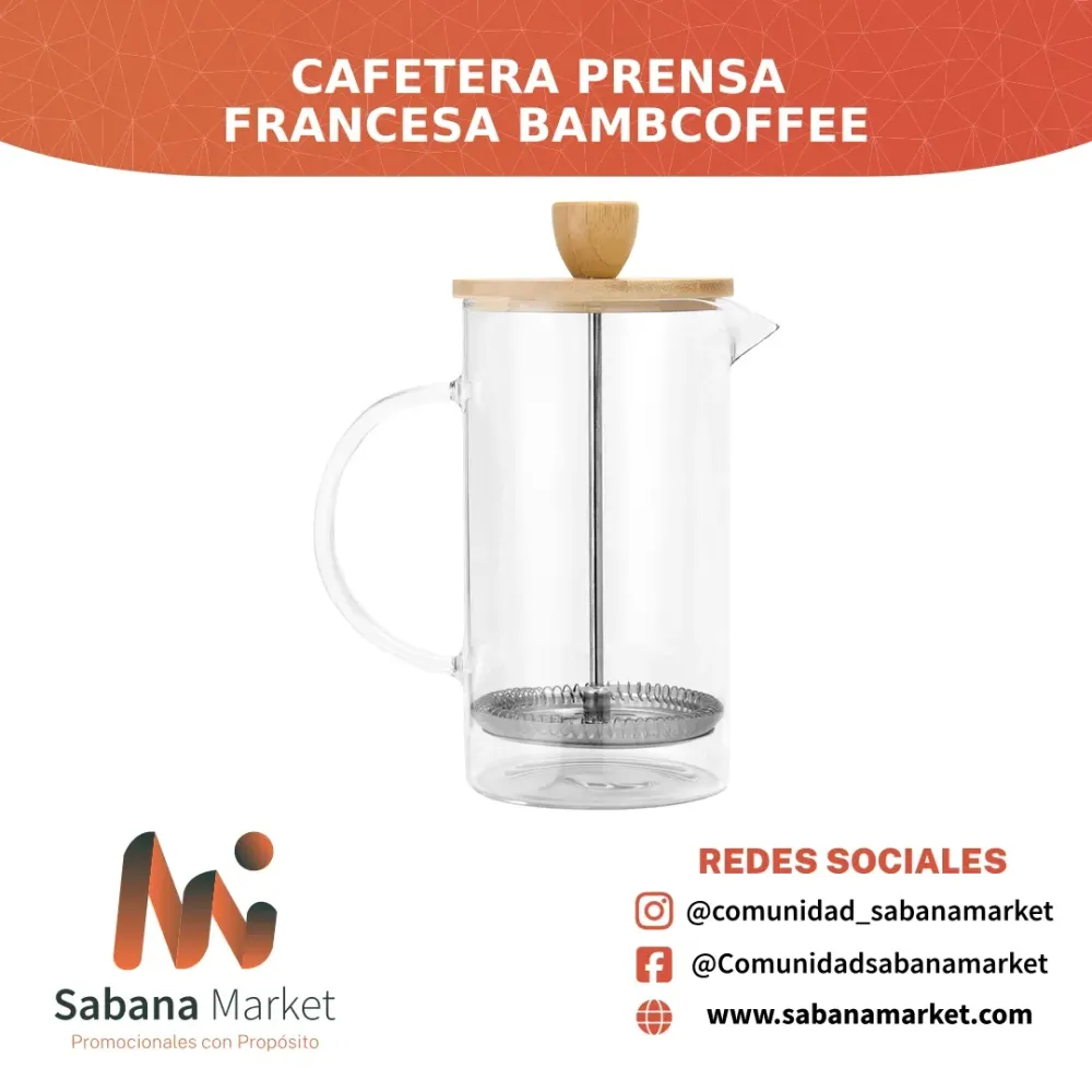 Cafetera Prensa Francesa "Bambcoffee"