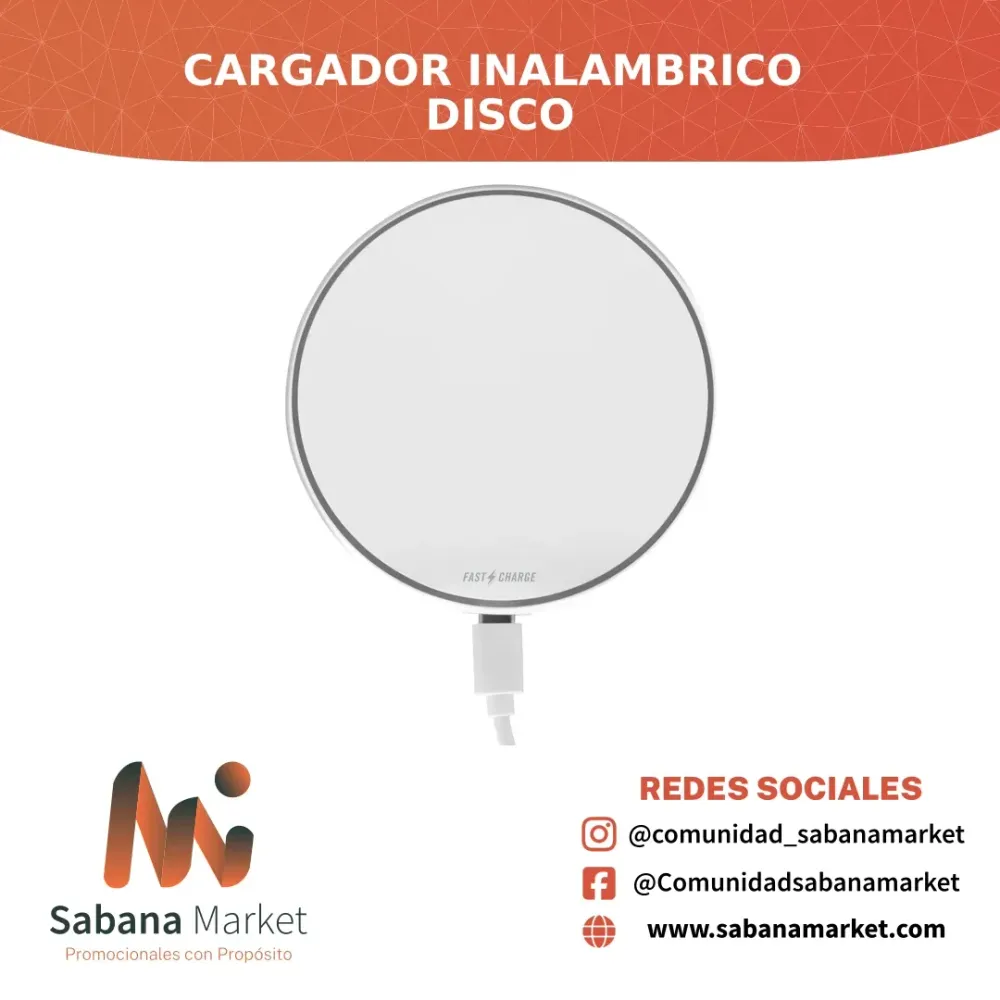 Cargador Inalámbrico "Disco"