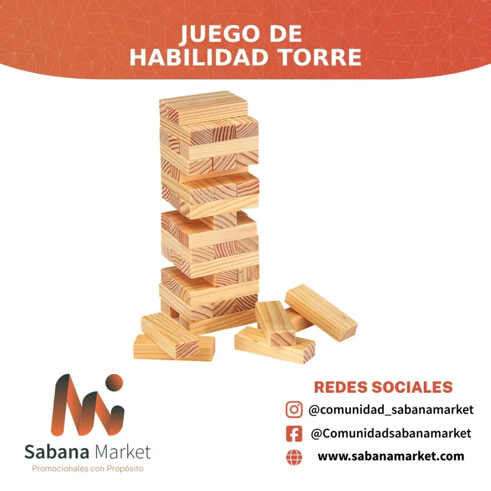 Juego de Habilidad "Jenga "