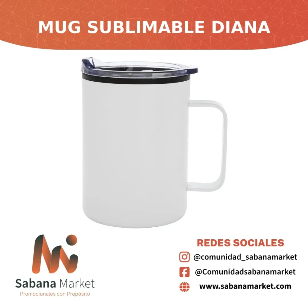 Mug Sublimable "Diana"