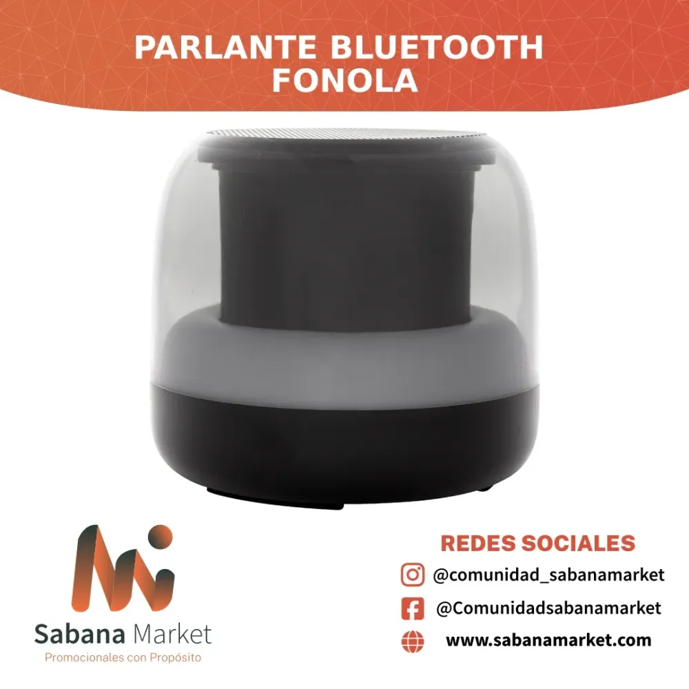 Parlante Bluetooth "Fonola"